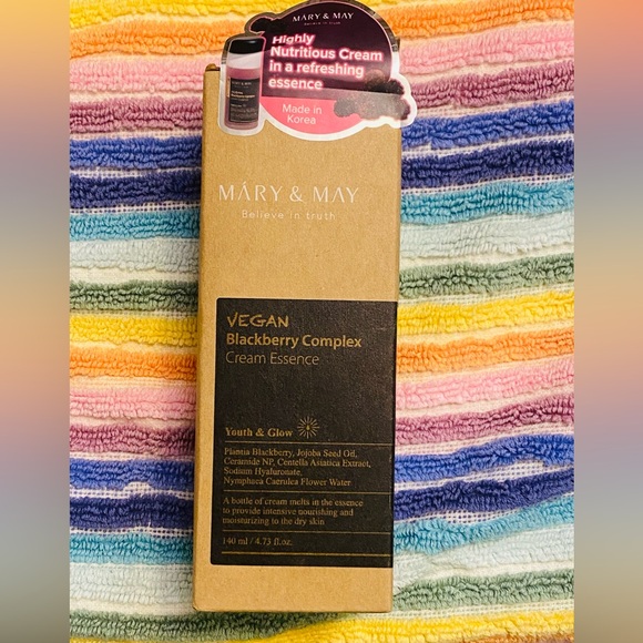 Mary & May Vegan Blackberry Complex Cream Essence NWT❤️❤️🔥 - Picture 2 of 15